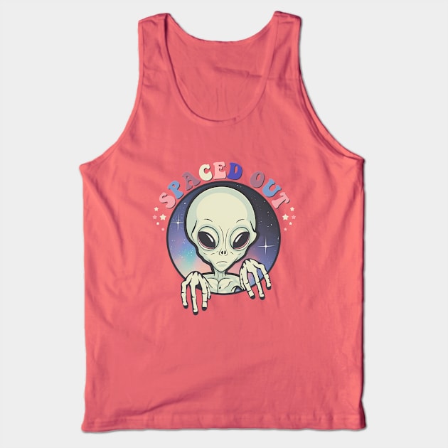 Spaced Out Tank Top by KayBee Gift Shop